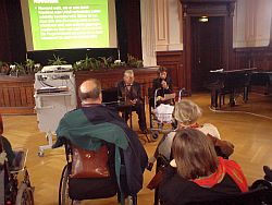 Dr. Karl-Heinz Pantke und Frau Jessica Schmidt