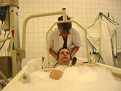 Wanne im Krankenhaus